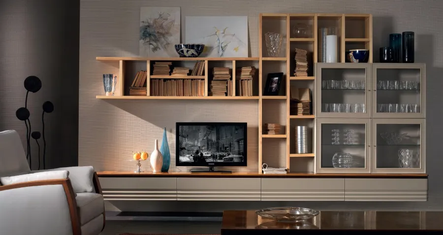 picture 1 Exclusive bookcase for a luxury apartment - Cantiero