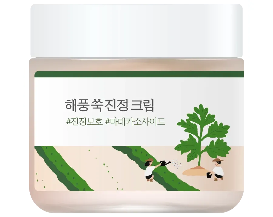 obrazek 1 Round Lab Mugwort - Calming Cream 80ml 80 ml