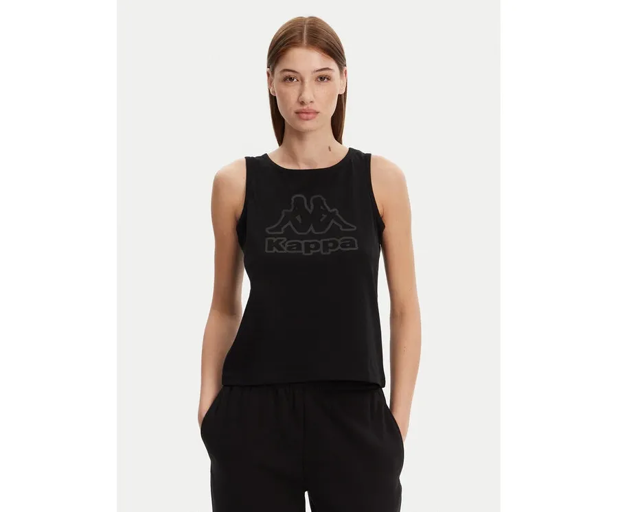 obrazek 1 Kappa Top Logo Gria 382129W Czarny Regular Fit