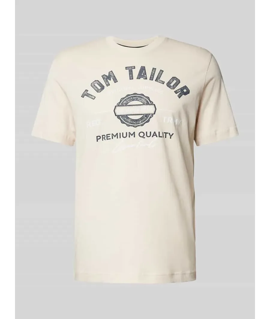 obrazek 1 T-shirt z nadrukiem ze sloganem