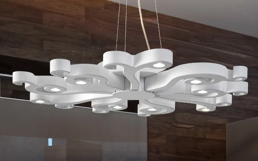 obrazek 1 Designerski żyrandol do wnętrz o wyjątkowej stylistyce - Masiero