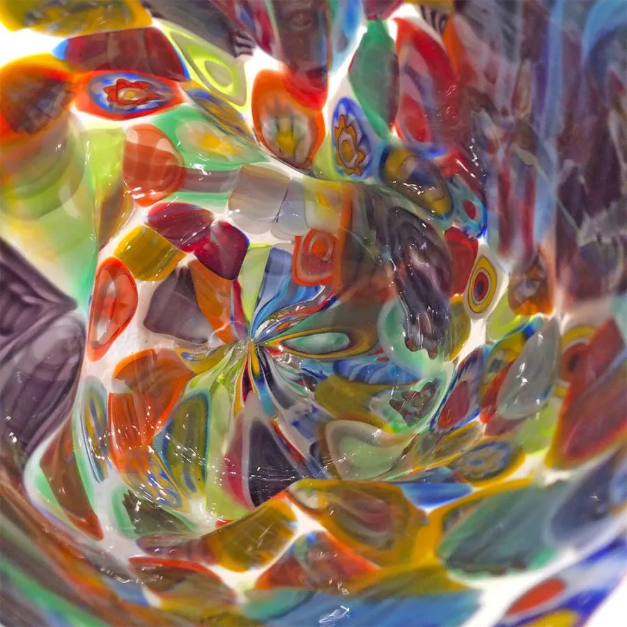 obrazek 2 Szklanka Millefiori o fantazyjnym wyglądzie z weneckiego szkła