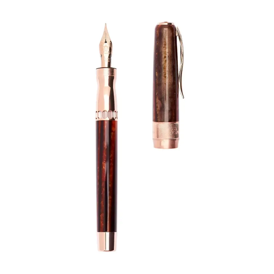 obrazek 3 Wyjątkowe pióro wieczne Arco Oak Rose-Gold Broad