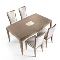 Zdjęcie Włoski prostokątny stół rozkładany z 2 przedłużeniami o długości 50 cm