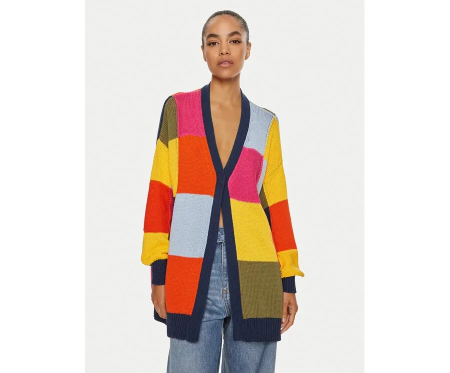 obrazek 1 MAX&Co. Kardigan Squared 2428346011200 Kolorowy Regular Fit