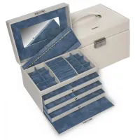 Picture Handmade leather jewelry box