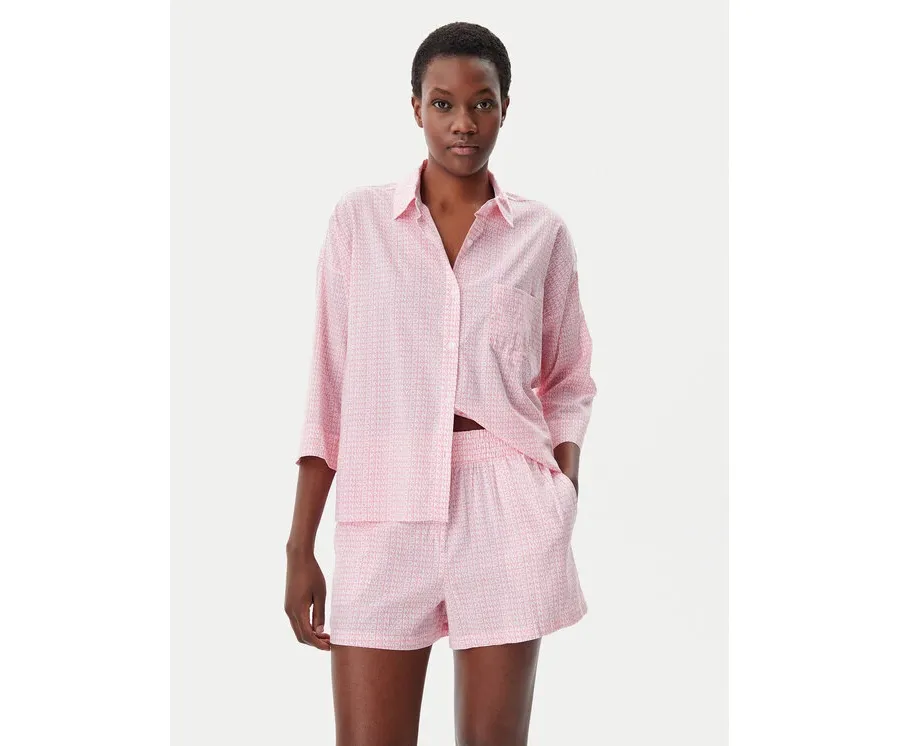 obrazek 1 DKNY Piżama YI50046 Różowy Regular Fit