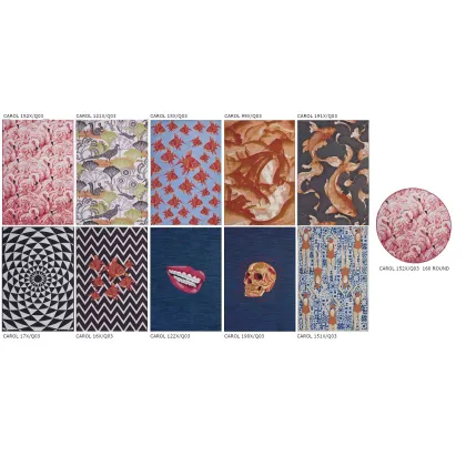 Picture The Carol carpet will add an original accent to your interior - Sitap