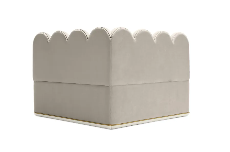 obrazek 3 Beżowa luksusowa sofa dla dzieci