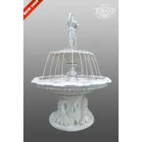 Picture Amazing garden fountain with a girl with a jug