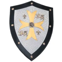 Picture An original gift idea - a steel Templar shield