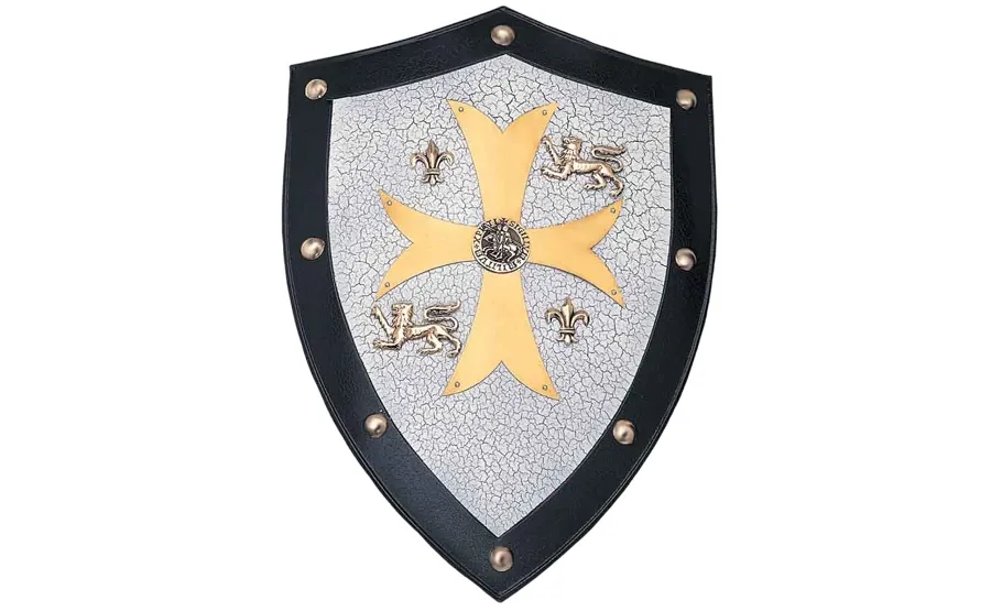 obrazek 1 Oryginalny pomysł na prezent - stalowa tarcza templariuszy
