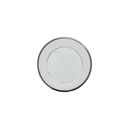 Zdjęcie Niesamowity porcelanowy talerzyk na chleb lub masło z kolekcji Etereal White - Porcel