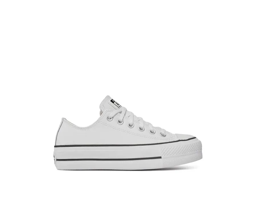 obrazek 1 Converse Trampki Chuck Taylor All Star Lift Clean Ox 561680C Biały