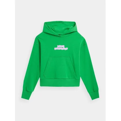 Zdjęcie 4F Bluza 4FJAW23TSWSF645 Zielony Regular Fit