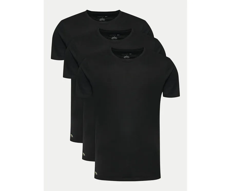 obrazek 1 Lacoste Komplet 3 t-shirtów TH9010 Czarny Regular Fit