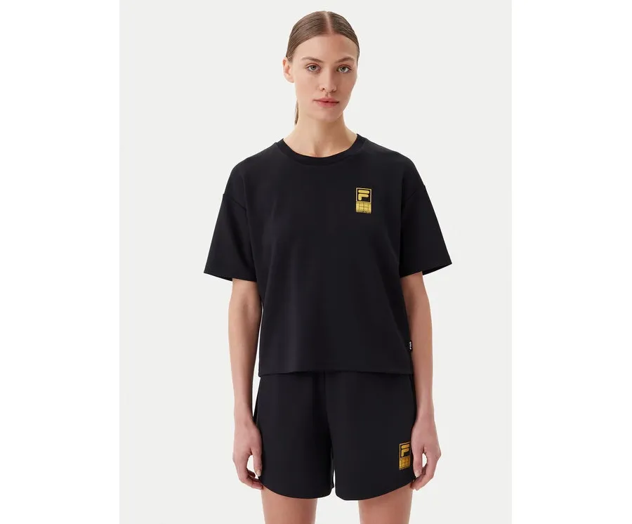 obrazek 1 Fila T-Shirt Lisakovsk FAW1044 Czarny Loose Fit
