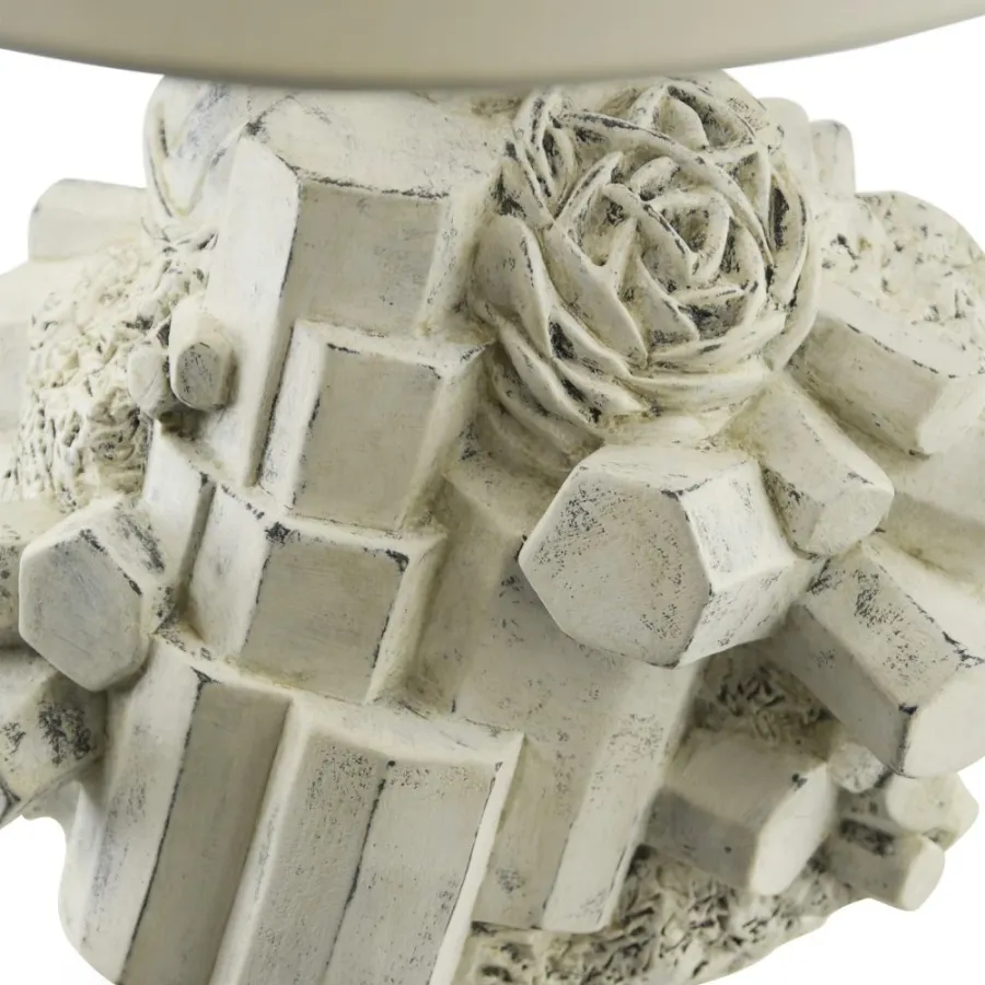 obrazek 6 Ceramiczna lampa z metalową konstrukcją H.60xL.35xP.27 cm