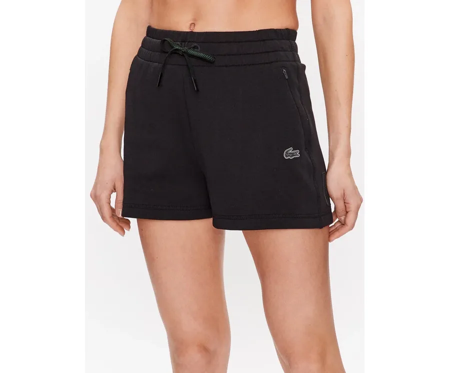 obrazek 1 Lacoste Szorty sportowe GF5378 Czarny Regular Fit