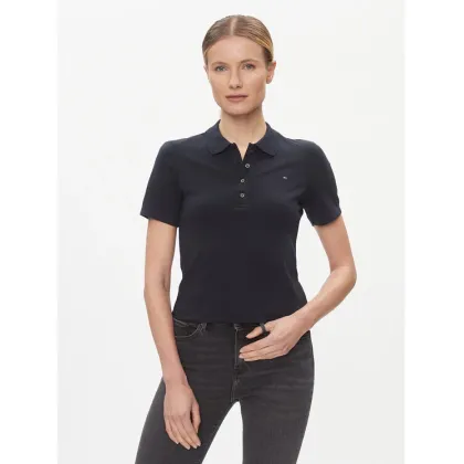 Zdjęcie Tommy Hilfiger Polo 1985 WW0WW42047 Granatowy Slim Fit