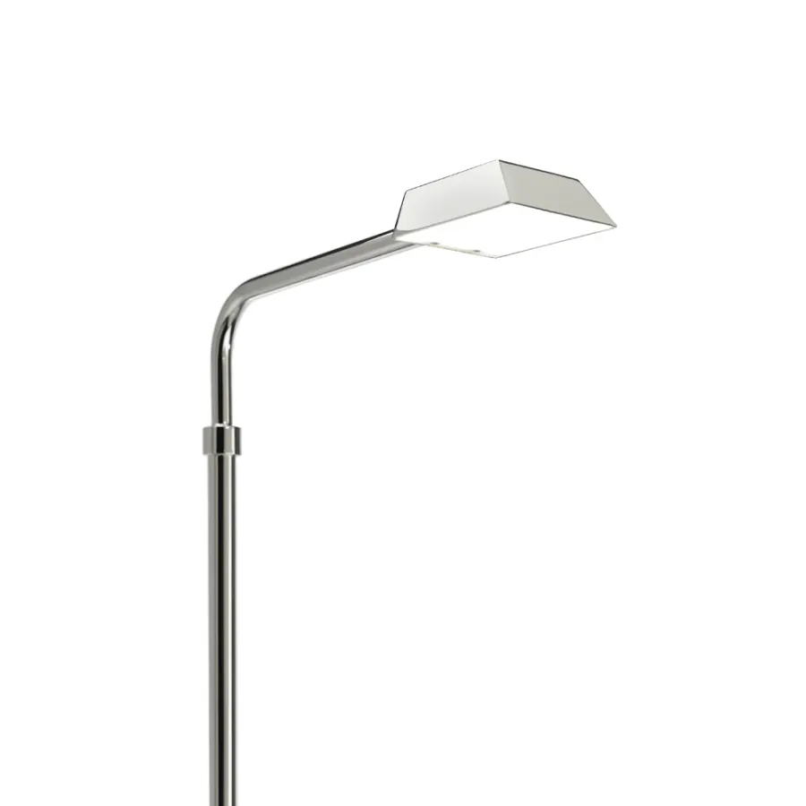 obrazek 3 Lampa podłogowa z chromowanego mosiądzu H.135xL.51xP.23 cm