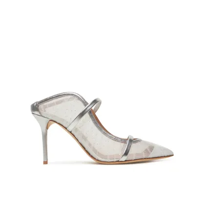 Zdjęcie MALONE SOULIERS Szpilki Maureen 85-263 Srebrny