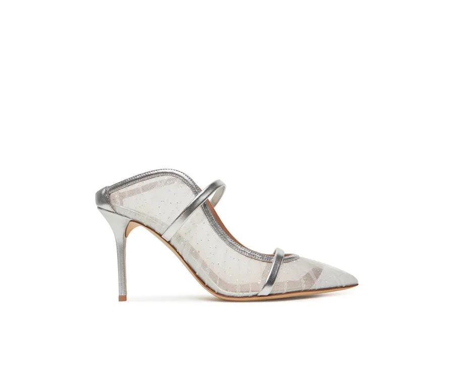 obrazek 1 MALONE SOULIERS Szpilki Maureen 85-263 Srebrny