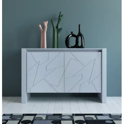 Zdjęcie Nowoczesny kredens DIAGONA dwudrzwiowy - Fratelli Mirandola