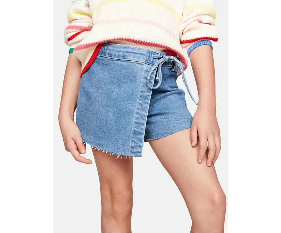 obrazek 1 Tommy Hilfiger Szorty jeansowe KG0KG07919 Niebieski Regular Fit