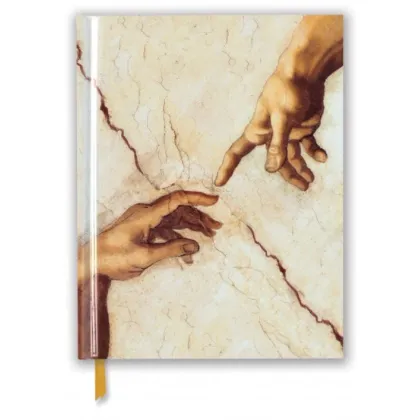 Picture Deluxe Sketchbook (Michelangelo: Hands of Creation) - Flame Tree Publishing