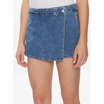 Zdjęcie Calvin Klein Jeans Szorty jeansowe Wrap Skort J20J223300 Niebieski Regular Fit