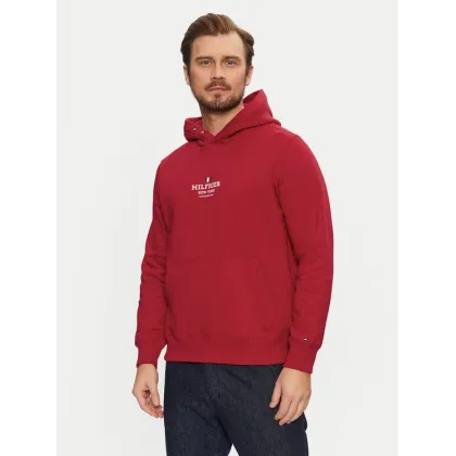 Zdjęcie Tommy Hilfiger Bluza MW0MW39050 Czerwony Regular Fit