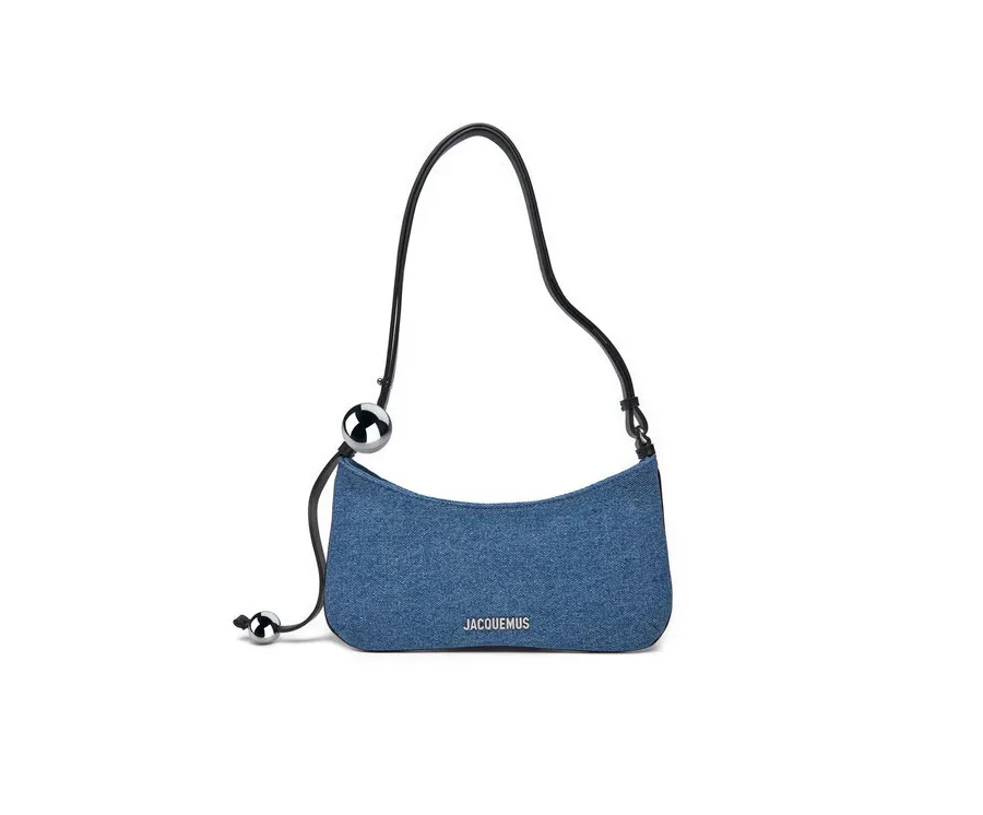 obrazek 1 JACQUEMUS Torebka Le Bisou Perle Niebieski
