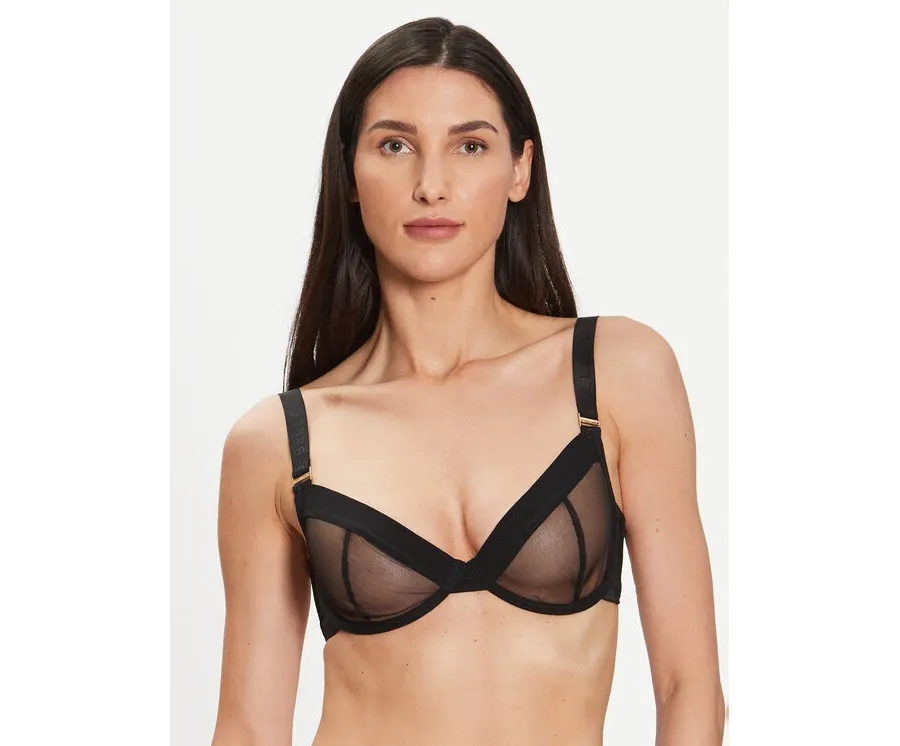 obrazek 1 Bluebella Biustonosz z fiszbiną Lilia 41319 Czarny