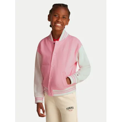 Zdjęcie Tommy Hilfiger Bluza Mini Corp Logo KS0KS00624 Różowy Regular Fit