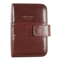 Picture Elegant organizer - calendar and planner made of natural leather