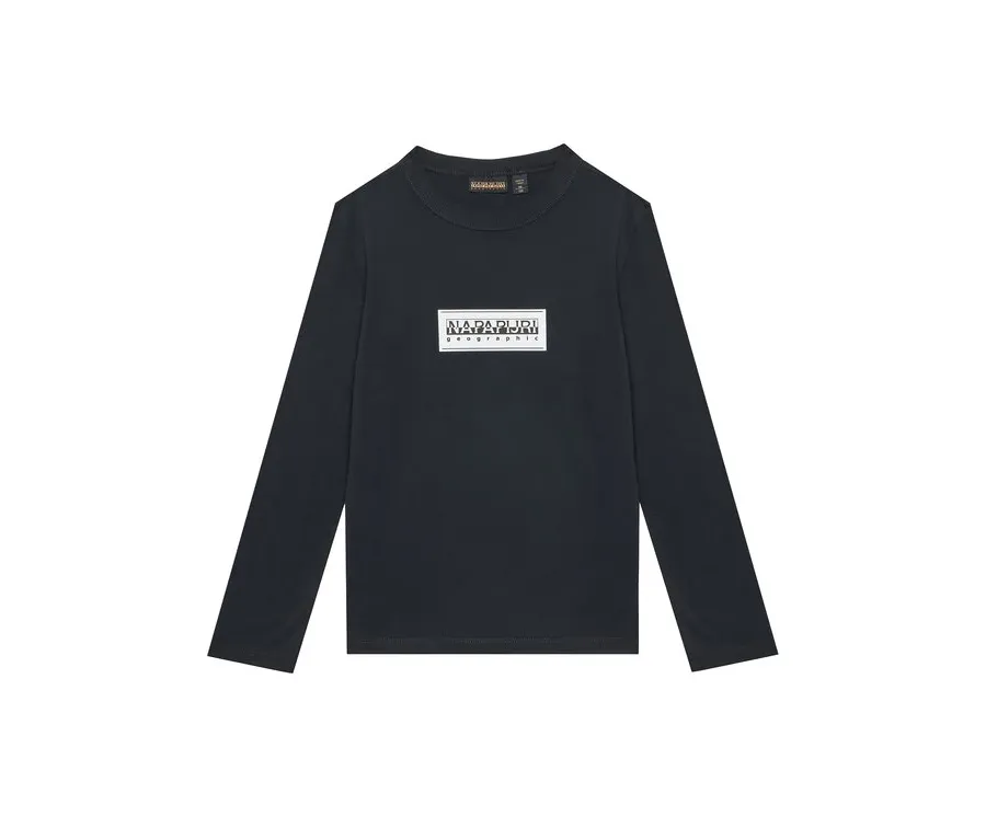 obrazek 1 Napapijri Bluzka S-Chamois NP0A4HYK M Czarny Regular Fit