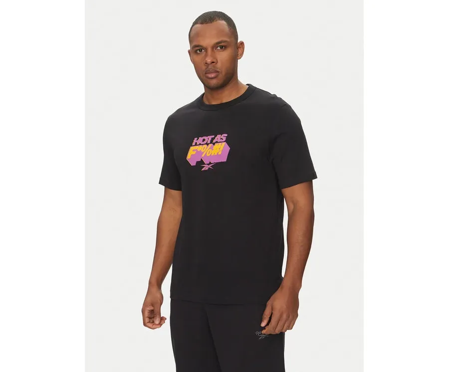 obrazek 1 Reebok T-Shirt 100218834 Czarny Regular Fit