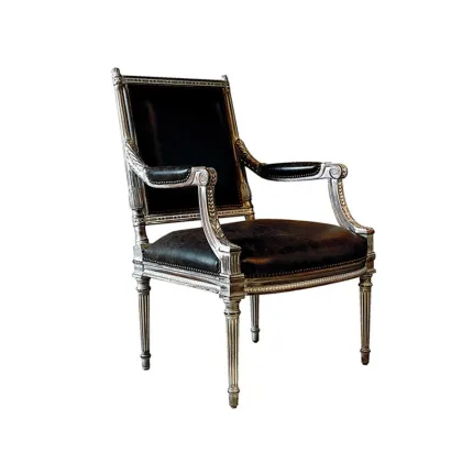 Zdjęcie Elegancki, skórzany fotel OLUCHA - Collecion Alexandra