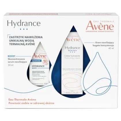 Zdjęcie Avene Hydrance Zestaw intensywnie nawilżających dermokosmetyków