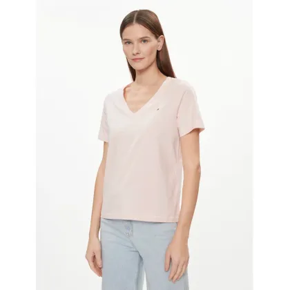 Zdjęcie Tommy Hilfiger T-Shirt Modern WW0WW39781 Różowy Regular Fit