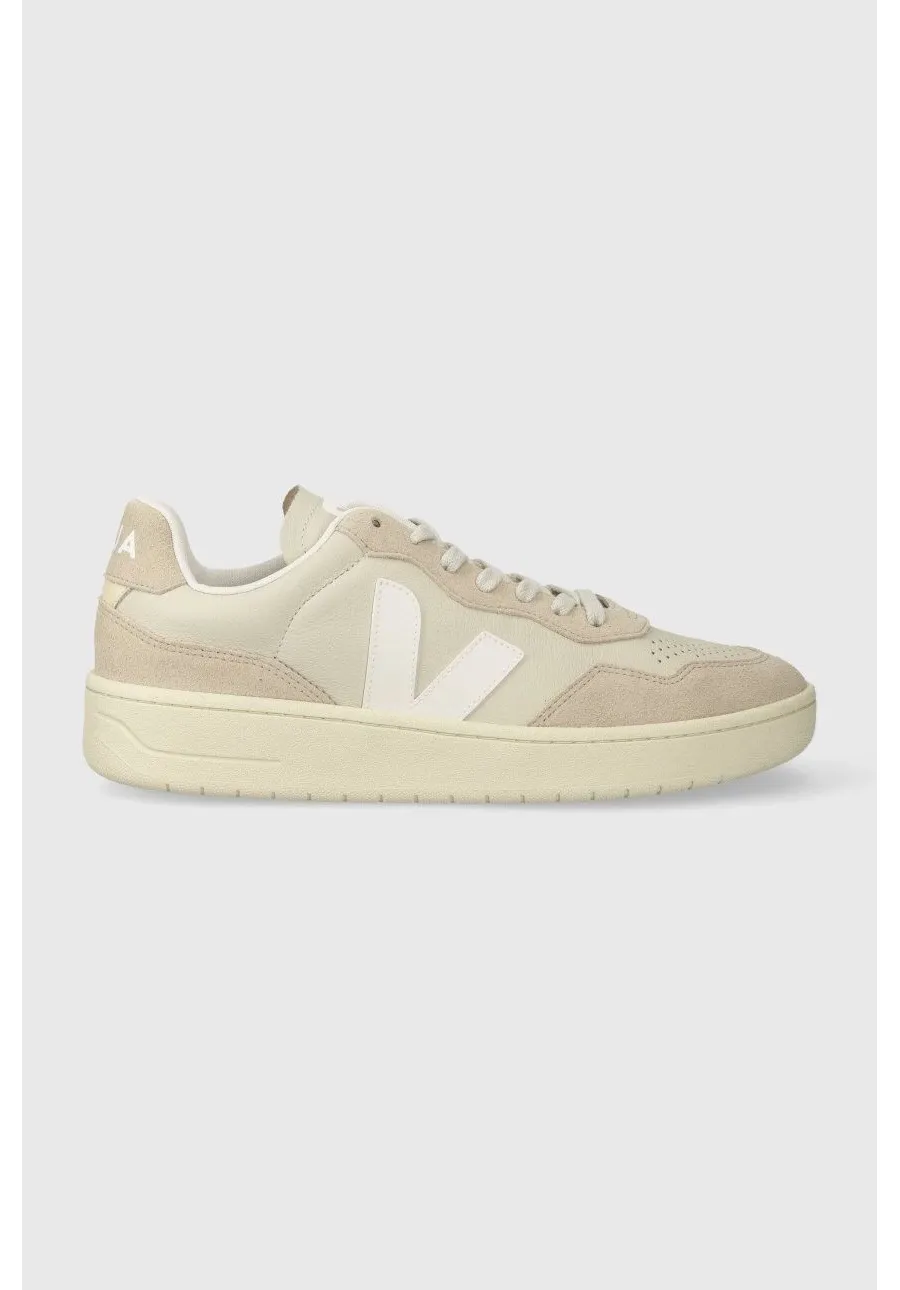 obrazek 1 Veja sneakersy skórzane V-90 kolor beżowy VD2003378B