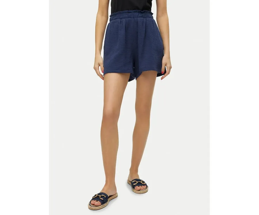 obrazek 1 Vero Moda Szorty materiałowe Natali 10279687 Niebieski Baggy Fit