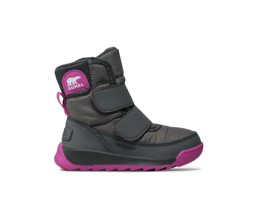 obrazek 1 Sorel Śniegowce Childrens Whitney II Strap Wp NC3919 Szary