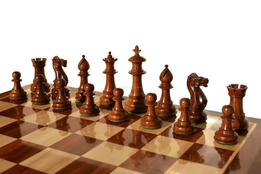 obrazek 7 Pięknie wykonany komplet szachowy - The Chess Empire