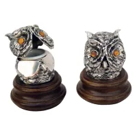 Zdjęcie Unikatowy kałamarz w kształcie sowy