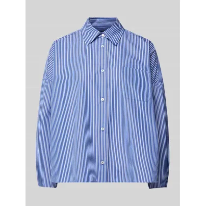 Zdjęcie Bluzka koszulowa z kieszenią na piersi