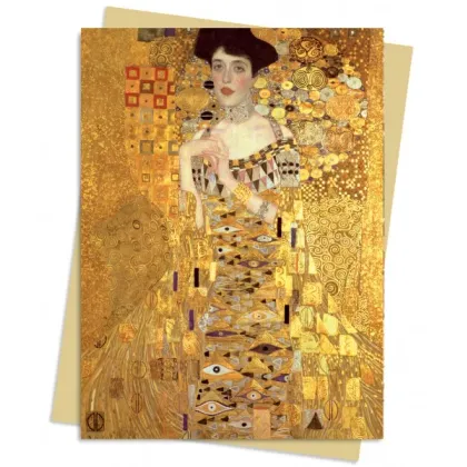 Zdjęcie Pakiet kartek na życzenia (Gustav Klimt: Adele Bloch Bauer) - Flame Tree Publishing