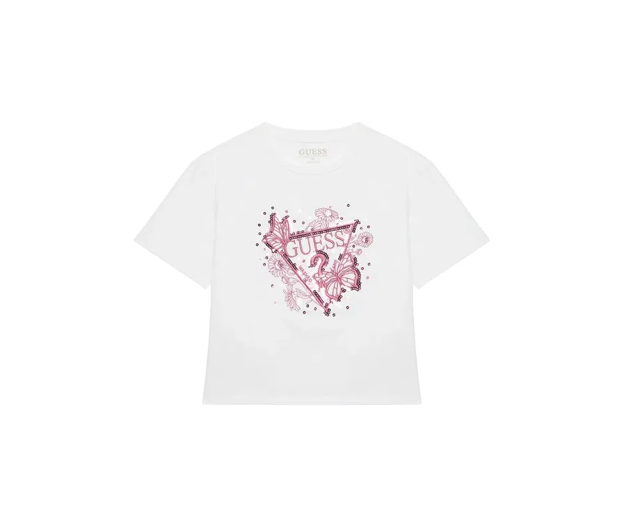obrazek 1 Guess T-Shirt J5YI35 K6YW4 Biały Regular Fit