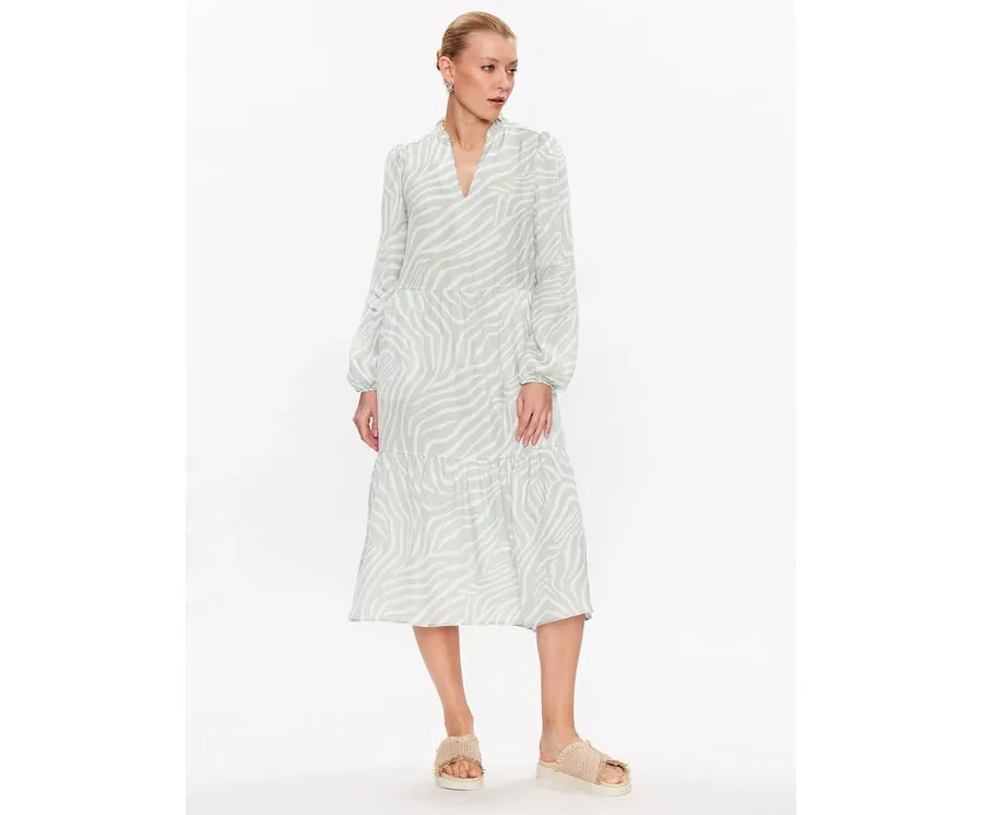 obrazek 1 Marc Aurel Sukienka koszulowa 6843 1000 93179 Zielony Loose Fit